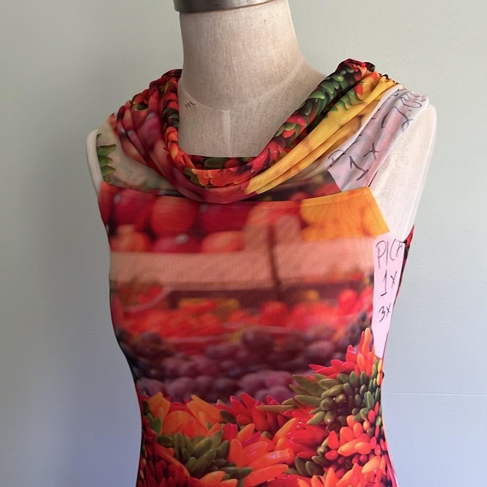 Zara Mashed Midi Dress - Picture 2 of 16